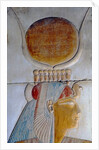 Profile of Isis, Temple of Seti I, Abydos by Egyptian 19th Dynasty