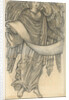 Angel with Scroll - figure number eight, 1880 by Edward Coley Burne-Jones