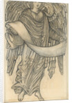 Angel with Scroll - figure number eight, 1880 by Edward Coley Burne-Jones