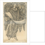 Angel with Scroll - figure number eight, 1880 by Edward Coley Burne-Jones