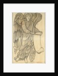 Angel with Scroll - figure number six, 1880 by Edward Coley Burne-Jones