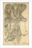 Angel with Scroll - figure number six, 1880 by Edward Coley Burne-Jones