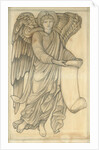 Angel with Scroll - figure number six, 1880 by Edward Coley Burne-Jones