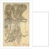 Angel with Scroll - figure number six, 1880 by Edward Coley Burne-Jones