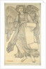 Angel with Scroll - figure number nine, 1880 by Edward Coley Burne-Jones