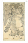 Angel with Scroll - figure number nine, 1880 by Edward Coley Burne-Jones