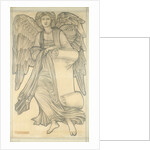 Angel with Scroll - figure number nine, 1880 by Edward Coley Burne-Jones