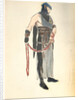 Costume Design for the Queen's Servant in 'Le Mort de Tintagiles', 1912 by Charles Ricketts