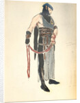 Costume Design for the Queen's Servant in 'Le Mort de Tintagiles', 1912 by Charles Ricketts