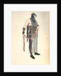 Costume Design for the Queen's Servant in 'Le Mort de Tintagiles', 1912 by Charles Ricketts