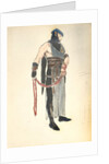 Costume Design for the Queen's Servant in 'Le Mort de Tintagiles', 1912 by Charles Ricketts