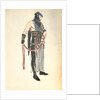 Costume Design for the Queen's Servant in 'Le Mort de Tintagiles', 1912 by Charles Ricketts
