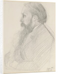 Portrait of Edward Burne-Jones, 1875 by George 9th Earl of Carlisle Howard