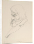 Portrait of Thomas Carlyle, c.1875 by George 9th Earl of Carlisle Howard