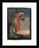 Two Girls by a Table Look out on a Starry Night, 1905 by Frederick Cayley Robinson