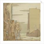 The Landing of St Patrick in Ireland, c.1912 by Frederick Cayley Robinson