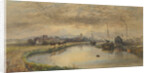 Early Morning - Carlisle from the Canal, 1842-66 by William Henry Nutter