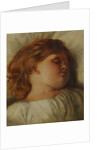 The Sleeping Child - A Granddaughter, c.1896 by William Strutt