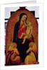 Virgin and Child with Two Angels by Jacopo di Cione