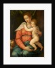 Virgin and Child Before a Green Curtain by Girolamo Siciolante