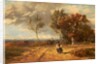 A Road by a Common: Windy Day, c.1840-59 by David Cox