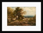 Sheep at Rest; Minding the Flock, c.1840-80 by John Linnell