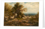 Sheep at Rest; Minding the Flock, c.1840-80 by John Linnell