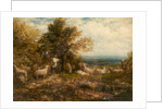 Sheep at Rest; Minding the Flock, c.1840-80 by John Linnell