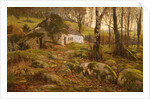 A Welsh Cottage, 1884 by Buckley Ousey