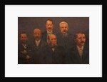 First Town Council, Borough of Dunkinfield, 1899 by Arthur Bradshaw
