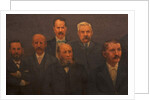 First Town Council, Borough of Dunkinfield, 1899 by Arthur Bradshaw