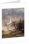 Cho-looke, the Yosemite Fall, 1864 by Albert Bierstadt