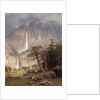 Cho-looke, the Yosemite Fall, 1864 by Albert Bierstadt