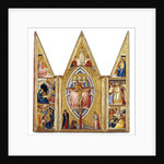 The Trinity and the Crucifixion with Scenes from the Life of Christ, c.1355 by Luca di Tomme