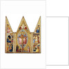 The Trinity and the Crucifixion with Scenes from the Life of Christ, c.1355 by Luca di Tomme