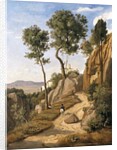 View of Volterra, 1838 by Jean Baptiste Camille Corot