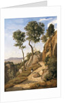 View of Volterra, 1838 by Jean Baptiste Camille Corot