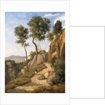 View of Volterra, 1838 by Jean Baptiste Camille Corot