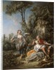 Lovers in a Park, 1758 by Francois Boucher