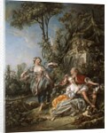 Lovers in a Park, 1758 by Francois Boucher