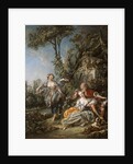 Lovers in a Park, 1758 by Francois Boucher