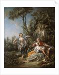 Lovers in a Park, 1758 by Francois Boucher
