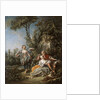 Lovers in a Park, 1758 by Francois Boucher