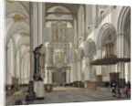 Interior of the Nieuwe Kerk, Amsterdam, 1657 by Emanuel de Witte