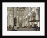 Interior of the Nieuwe Kerk, Amsterdam, 1657 by Emanuel de Witte