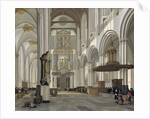 Interior of the Nieuwe Kerk, Amsterdam, 1657 by Emanuel de Witte