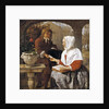 A Young Woman Receiving a Letter, c.1658 by Gabriel Metsu