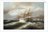 An American Ship in Distress, 1841 by Thomas Birch