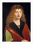 Portrait of a Youth Holding an Arrow, c.1500-10 by Giovanni Antonio Boltraffio