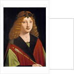 Portrait of a Youth Holding an Arrow, c.1500-10 by Giovanni Antonio Boltraffio